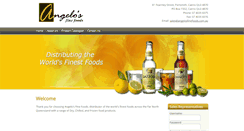 Desktop Screenshot of angelosfinefoods.com.au
